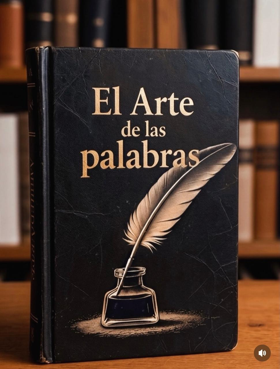 Portada de la antología El Arte de las palabras